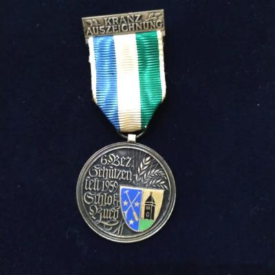 Kranz Auszeichnung 6. Bez Grhützen heft 1959 / İsviçre Madalya  