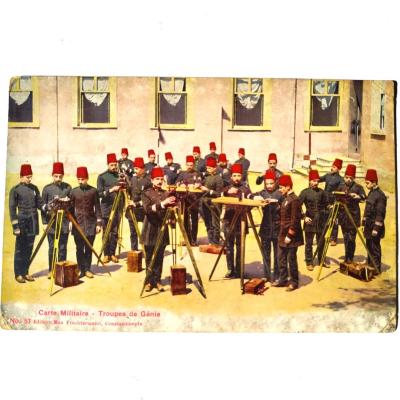 Carte Militaire - Troupes de Genie Fruchtermann - Constantinople / Kartpostal