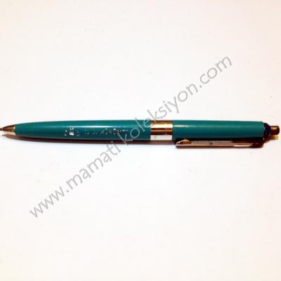 T.C. DMO yeşil tükenmez kalem Promosyon Firma kalemleri, Tükenmez kalem Eski kalem