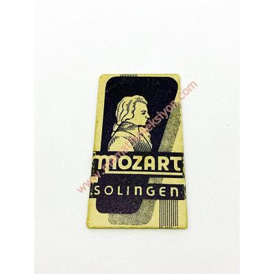 Mozart Solingen Blade  - jilet Mozart, Eski Jilet