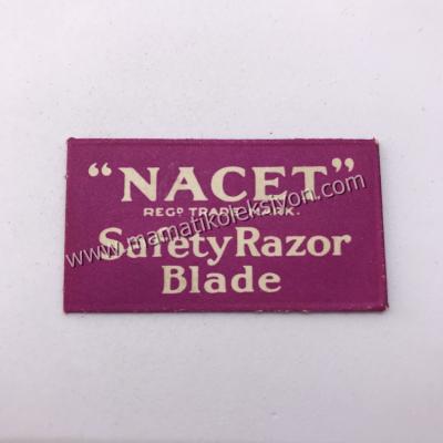 Nacet Safety Razor Blade Jilet Eski Jilet,Old Blade,Razor