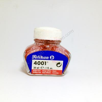 Pelikan 4001 Kırmızı mürekkep şişesi