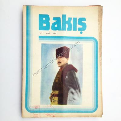 Bakış aylık kültür dergisi Atatürk kapaklı Sayı : 493 - Şubat 1985 - Kitap