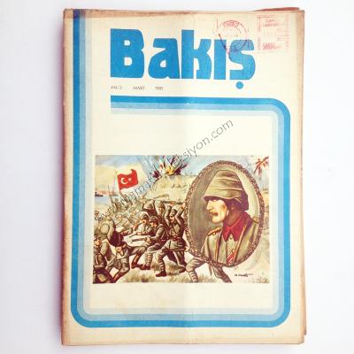 Bakış aylık kültür dergisi  Sayı : 494 - Mart 1985 - Kitap