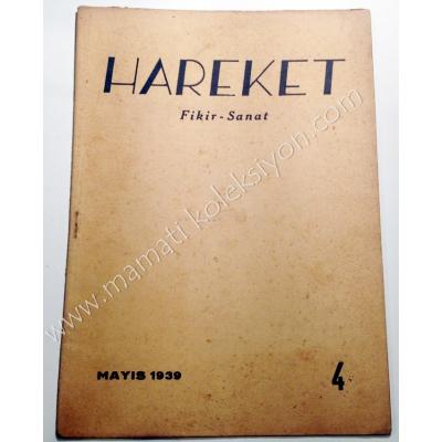 Hareket Fikir - Sanat Mayıs 1939 - 4 - Kitap
