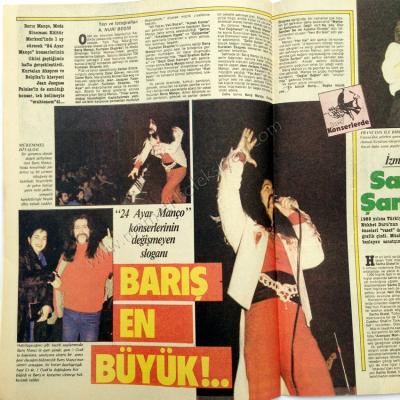 Hey Dergisi Sayı : 11 - Ocak 1985 Elvis PRESLEY, Barış MANÇO - Kitap