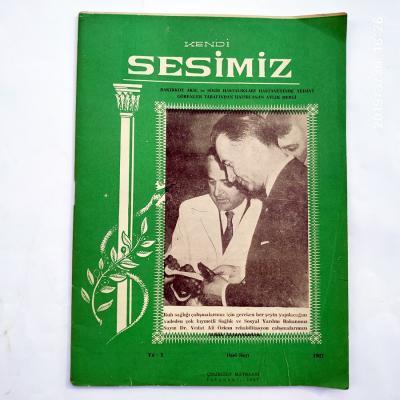 Kendi Sesimiz dergisi - 1967 Özel sayı Bakırköy Akıl ve Sinir Hastalıkları Hastahanesi ... - Kitap