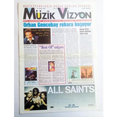 Müzik Vizyon dergisi 1 - 14 Mayıs 1998 Sayı:2 - Kitap