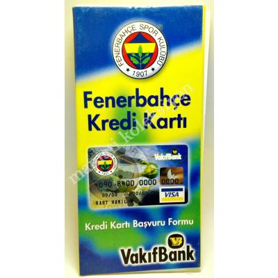 Fenerbahçe - Vakıfbank Kredi Kartı Başvuru Formu - Efemera