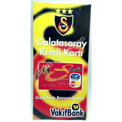 Galatasaray  - Vakıfbank Kredi Kartı Başvuru Formu - Efemera