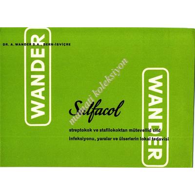 Wander kurutma kağıdı - Sulfacol - Efemera