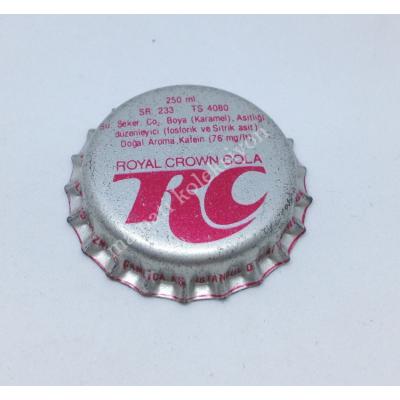 RC Royal Crown Cola - Kullanılmamış kapak (Şişeye kapatılmamıştır.)