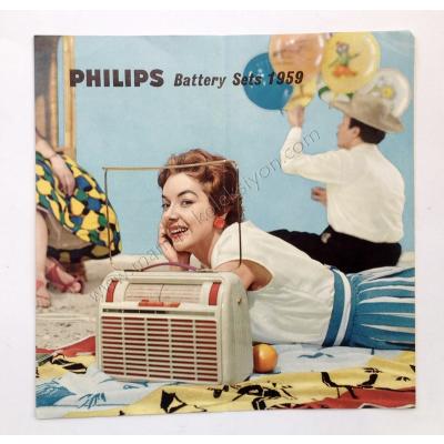 Philips Battery Sets 1959 - Efemera