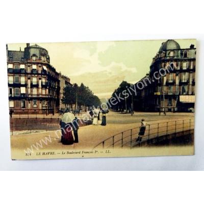 Le Havre - Le Boulevard François - Kartpostal