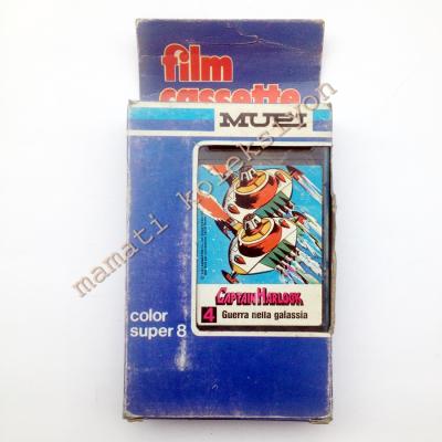 Captain Harlock 4 / Guerra nella Kaset Film Mupi Film Cassette - Color Super 8