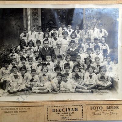 Bezciyan Ortaokulu 1952 yılı  - Fotoğraf