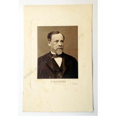 L. Pasteur Baskı gravür Tıp Eczacılık Fotoğrafları