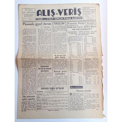 Alış - Veriş gazetesi. 6 Ocak 1948  