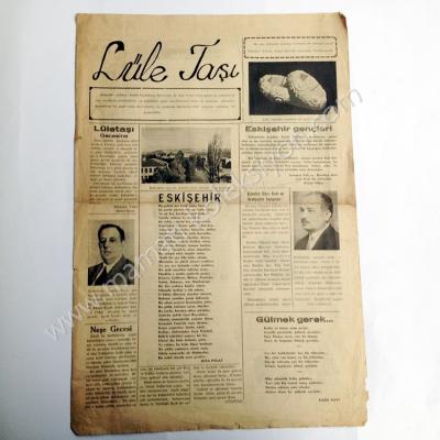 Lüle Taşı gecesi Eskişehir 13 Mart 1950 tarihli Sakarya gazetesi ilave sayısıdır. - Efemera