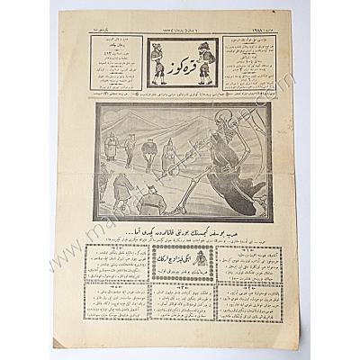 Osmanlıca Karagöz gazetesi, Sayı: 1988 - Efemera