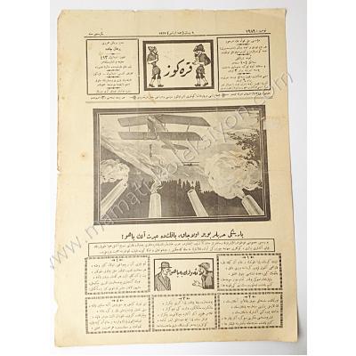 Osmanlıca Karagöz gazetesi, Sayı: 1989 - Efemera
