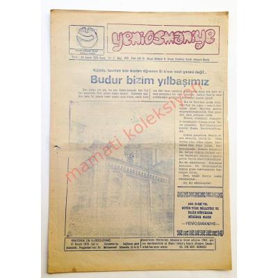 Yeni Osmaniye gazetesi, 23 Kasım 1979 - Efemera