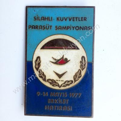 Silahlı Kuvvetler Paraşüt Şampiyonası, 9 - 14 Mayıs 1977, Erkilet hatırası Havacılık, Erkilet