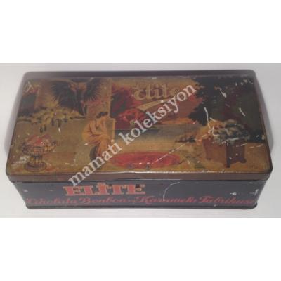 Elite Bonbon ve Karamela Fabrikası - Teneke kutu