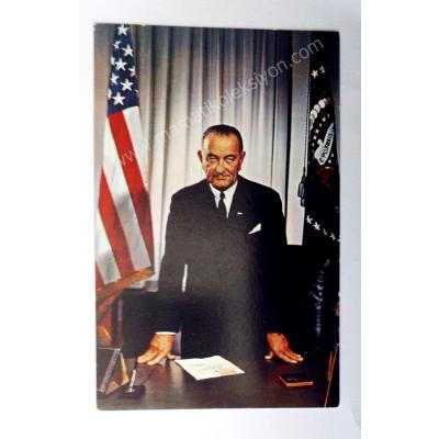 Lyndon B. Johnson - 36th President of the United States kartpostal - 2