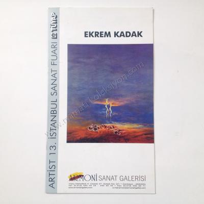 Ekrem KADAK & Vedat HAZNECİ - Artist 13. İstanbul Sanat Fuarı Sergi kataloğu