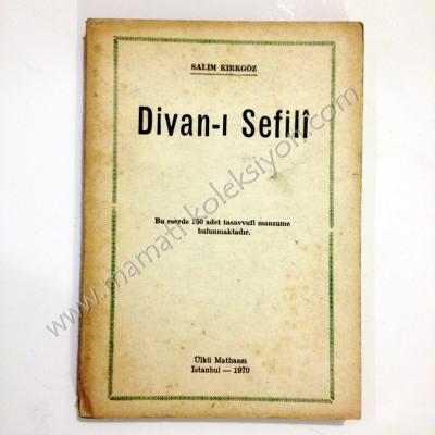 Divan - ı Sefili Yerli Şairler 150 adet tasavvufi manzume - Kitap