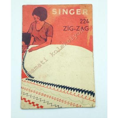 Singer 224 Zig Zag - Kitap