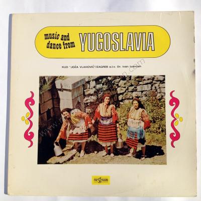Music and dance from Yugoslavia - Long Play Balkan müzikleri - Plak