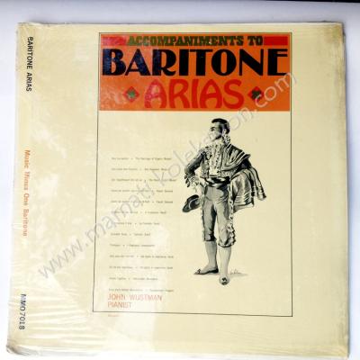 Accompaniments to Baritone Arias / John WUSTMAN, pianist - Plak