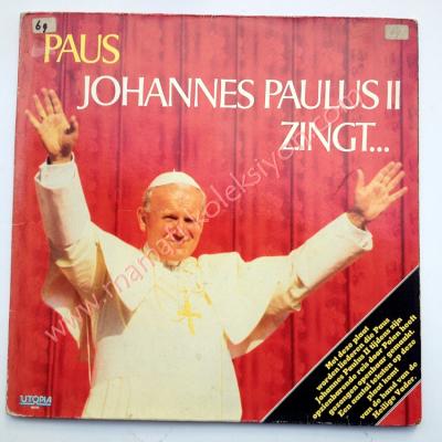 Paus Johannes Paulus II Zingt... - Plak