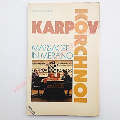 Karparov Korchnoi - Massacre in Merano Chess books, Satranç Kitapları - Kitap