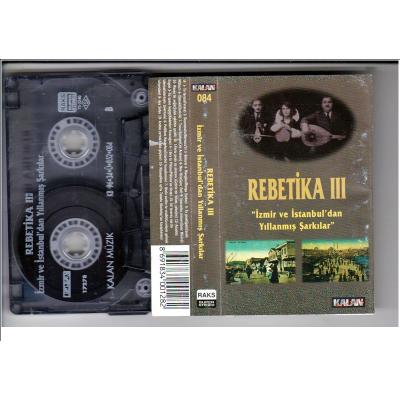 Rebetika 3 Rumca kaset İzmir ve İstanbul'dan yıllanmış şarkılar