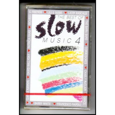 The best of slow music 4 Ambalajında sıfır kaset