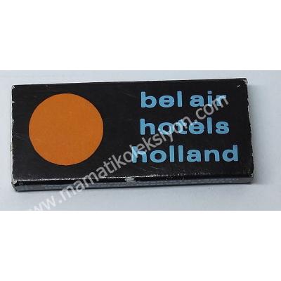 Bel air hotels Holland, kibrit Otel kibritleri