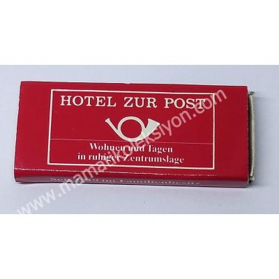 Hotel Zur Post  - Kibrit Otel kibritleri
