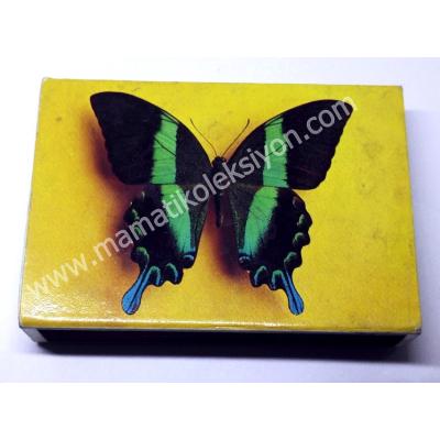 Kelebek temalı büyük boy kibrit  Les Plus beaux Papillons