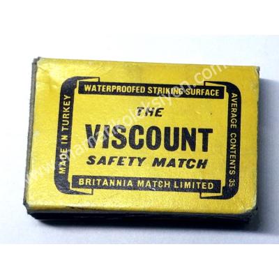The Viscount Safety Match - Britannia MatchKibrit
