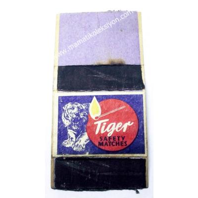 Tiger Safety Matches - Kibrit  Made in Roumanian Peoples Republic