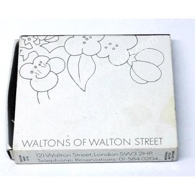 Waltons of Walton street, kibrit