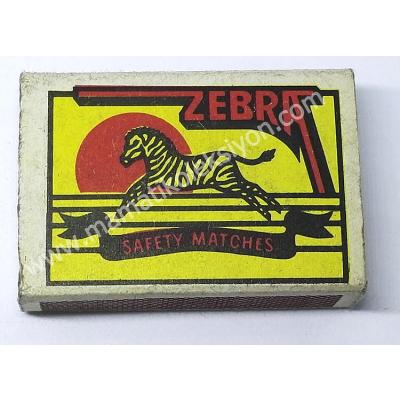 Zebra Safety Matches - Kibrit