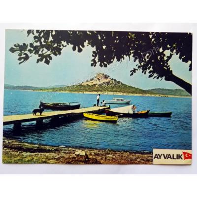 Ayvalık Türkiye Şeytan sofrası - Kartpostal Ayvalık Tuna color kartpostalları