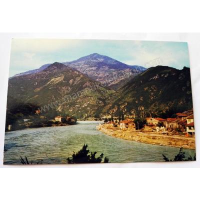 Çoruh nehri ve Borçka - Kartpostal  Ticaret Kartpostalları