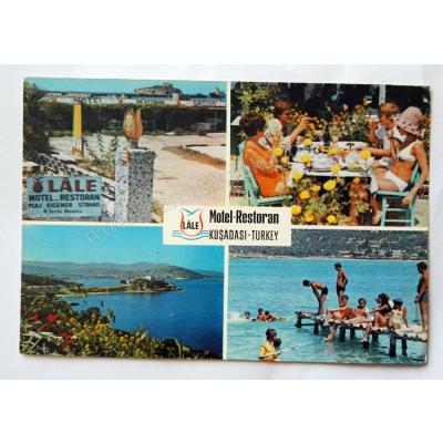 Lale Motel - Restoran Kuşadası - Kartpostal Kuşadası Ticaret kartpostalları