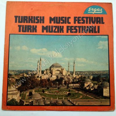 Türk müzik festivali / Turkish music festival - Plak