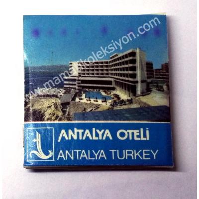 Antalya Oteli, kibrit Otel kibritleri